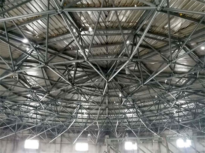 卫辉洗煤厂蓄水池网架